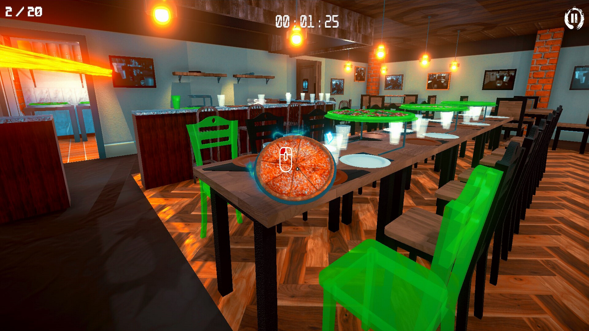 3D Puzzle: Pizza Shop 2