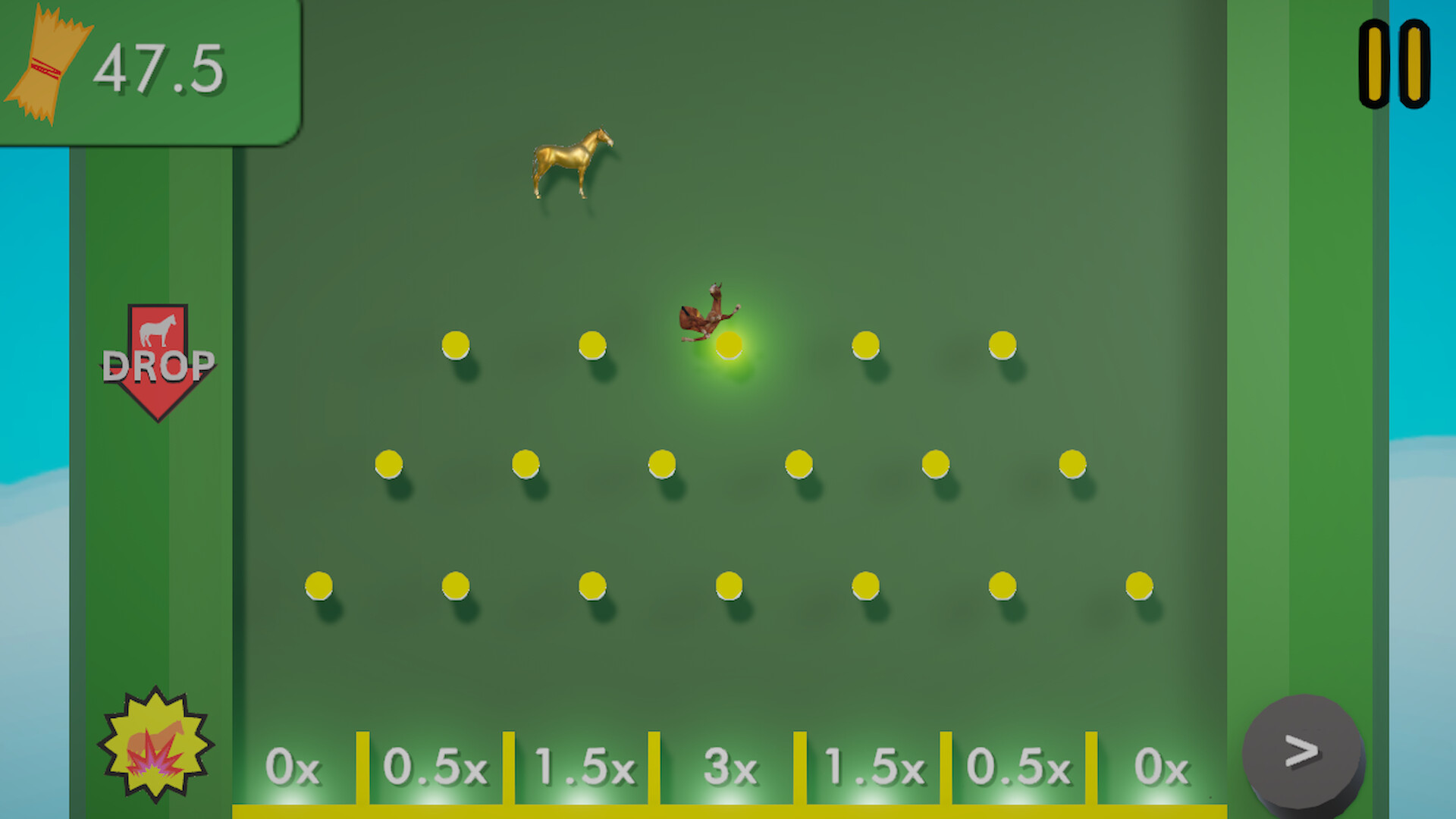 Horse Plinko