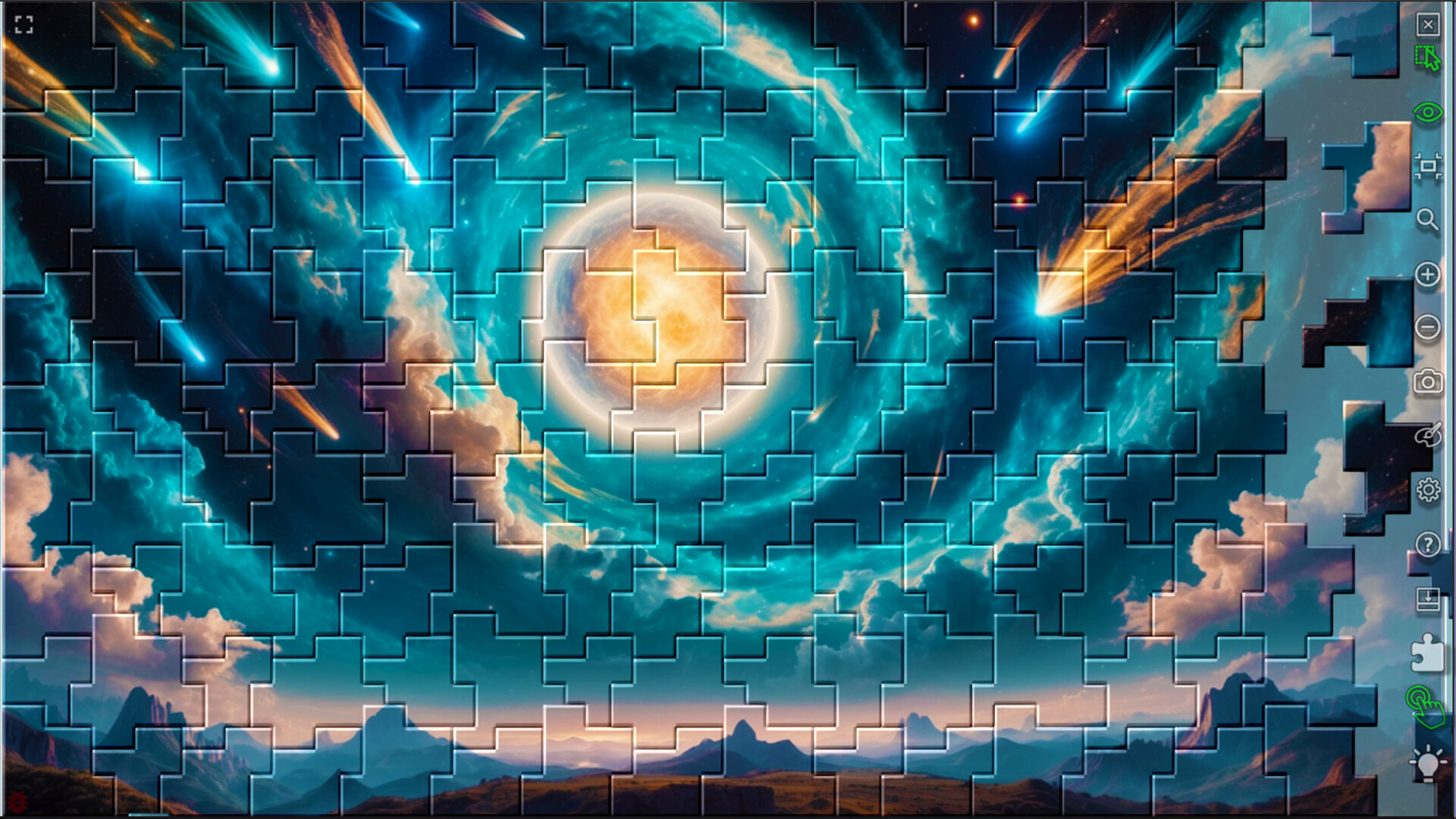 Master of Pieces Jigsaw Puzzle: Fantastic Landscape