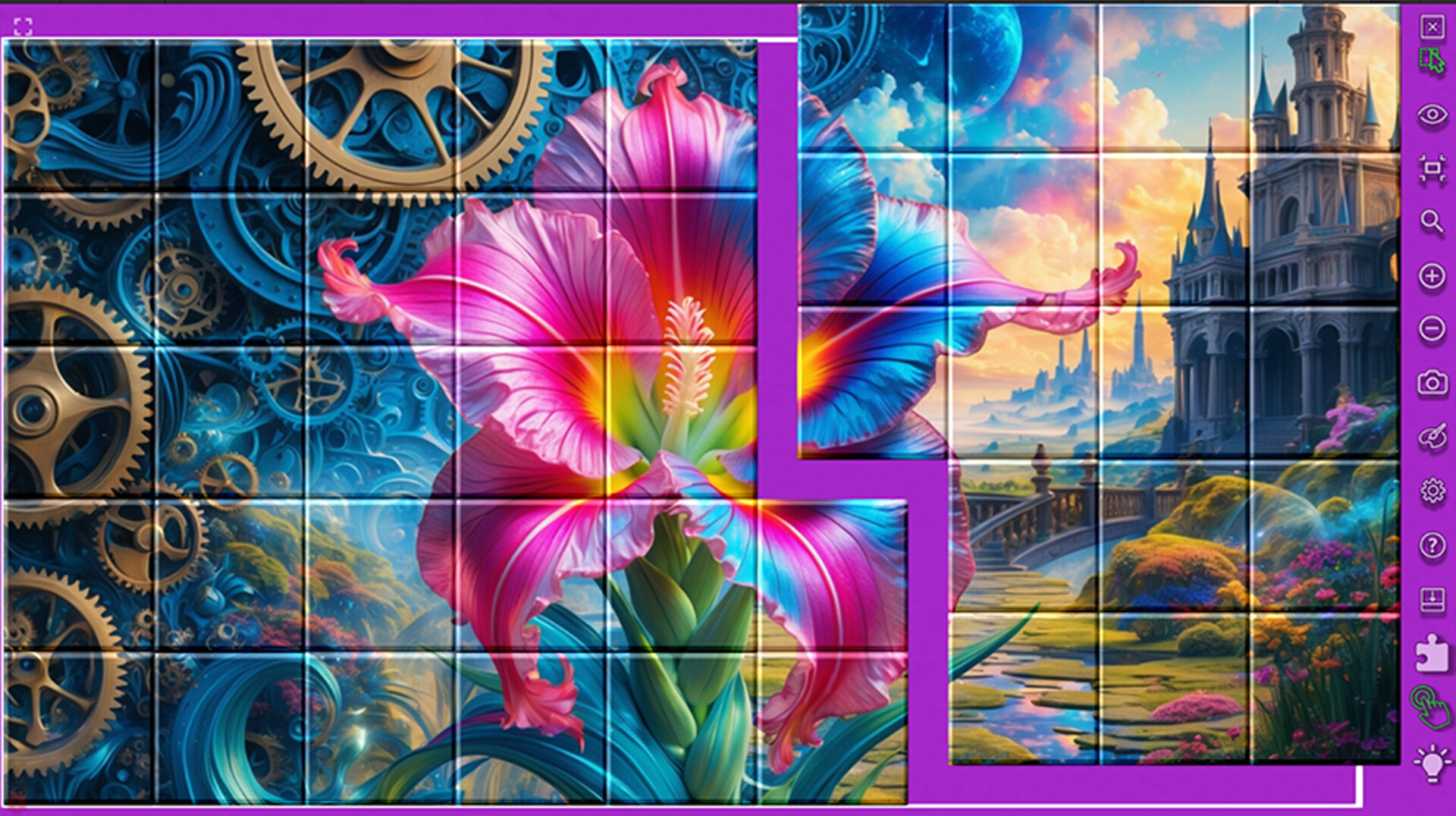 Master of Pieces Jigsaw Puzzle: Dreamflowers