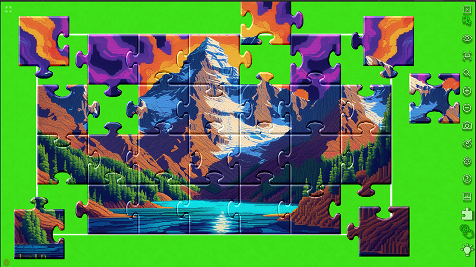 Master of Pieces Jigsaw Puzzle: Pixel Dreams