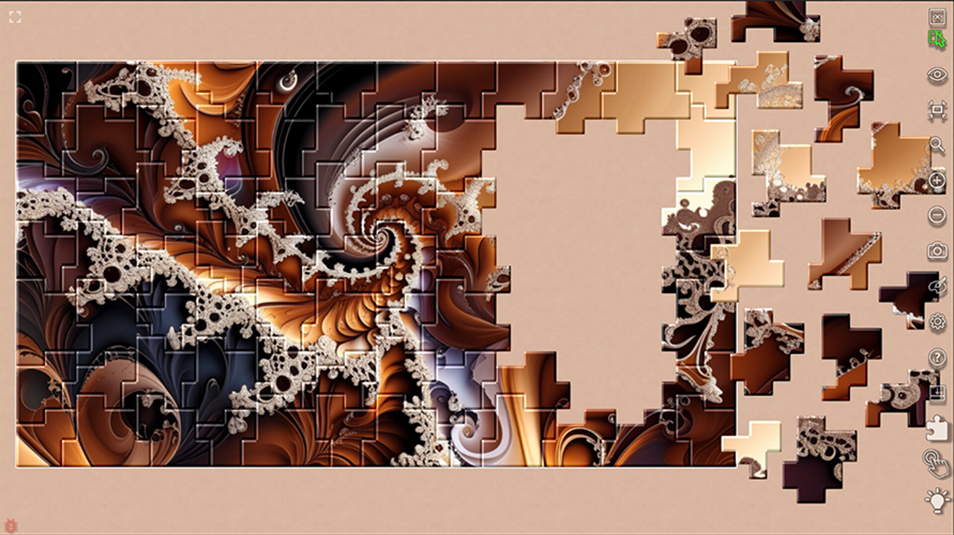Master of Pieces Jigsaw Puzzle: Mandalas and Fractals