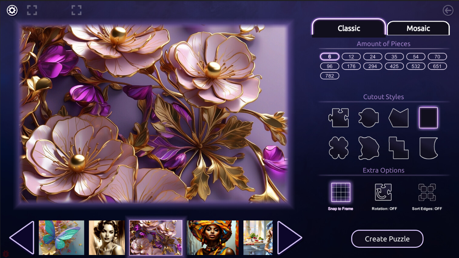 Master of Pieces Jigsaw Puzzle: Flowers of Life