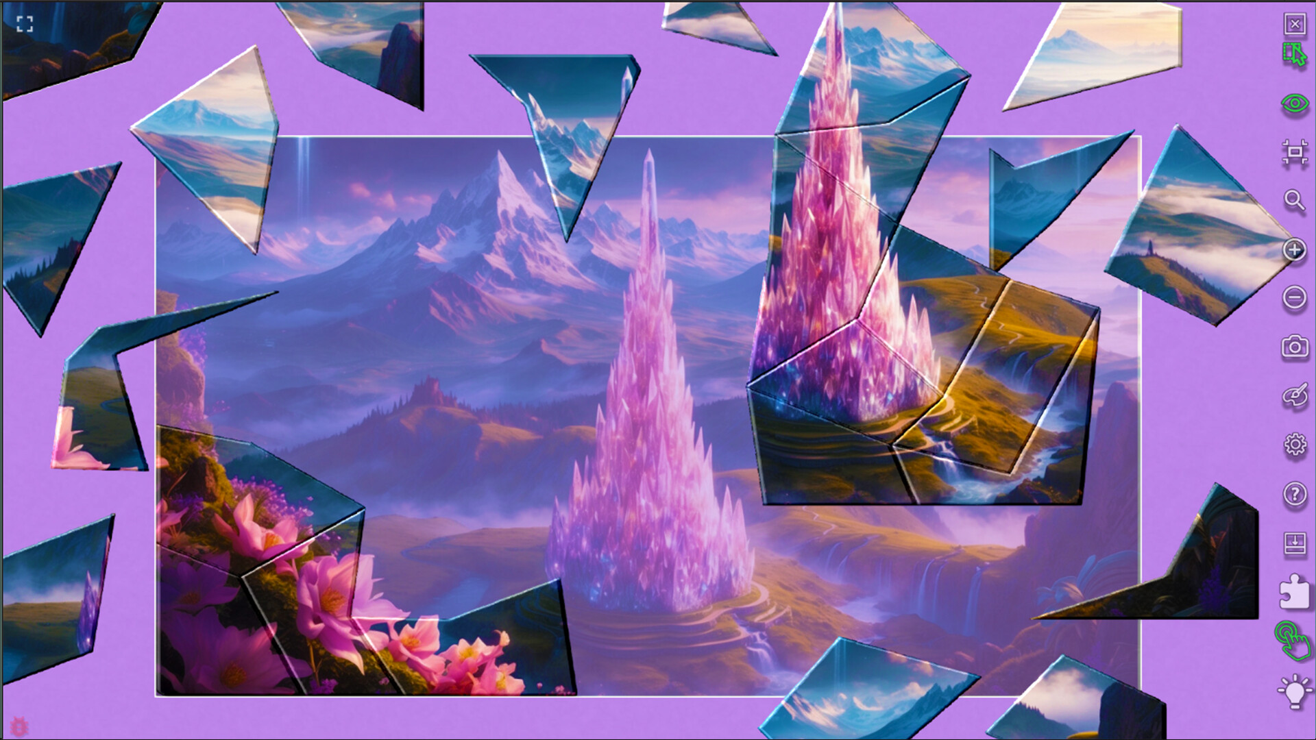 Master of Pieces Jigsaw Puzzle: Fantastic Landscape