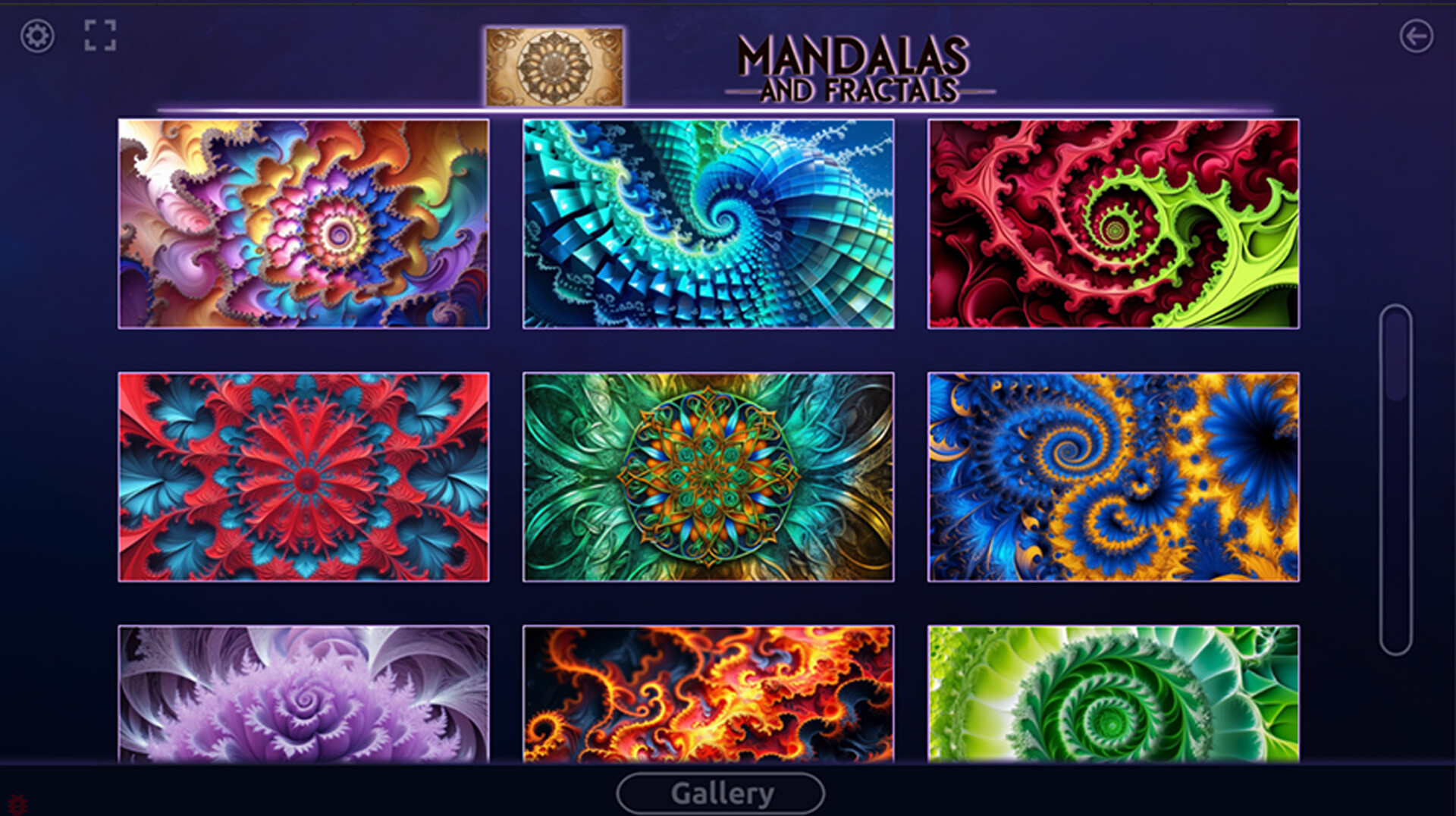 Master of Pieces Jigsaw Puzzle: Mandalas and Fractals