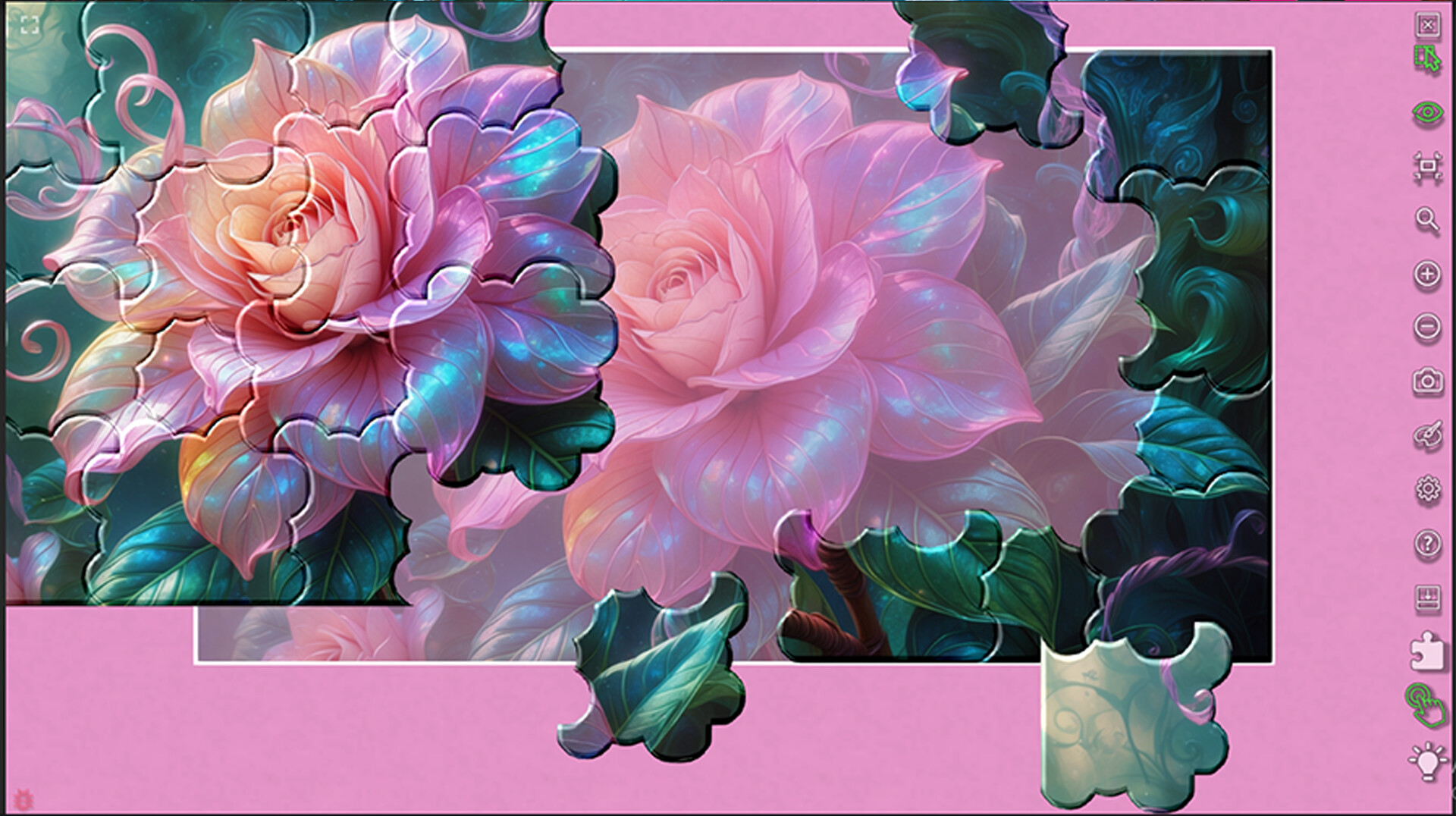 Master of Pieces Jigsaw Puzzle: Dreamflowers