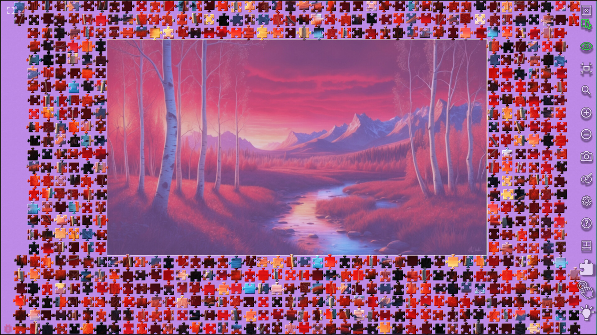 Master of Pieces Jigsaw Puzzle: Fantastic Landscape