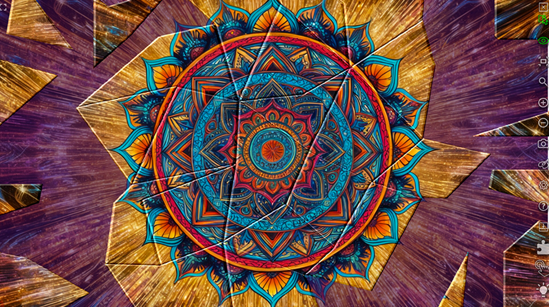 Master of Pieces Jigsaw Puzzle: Mandalas and Fractals