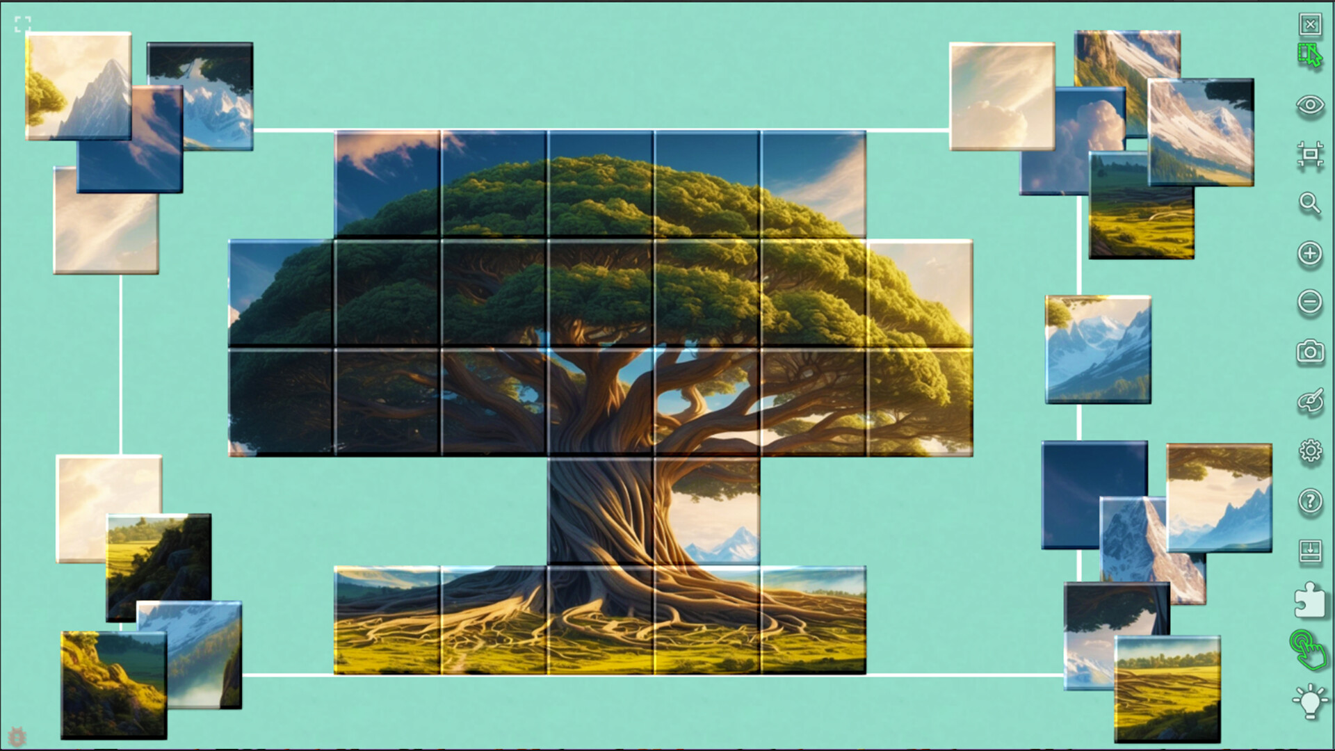 Master of Pieces Jigsaw Puzzle: Fantastic Landscape