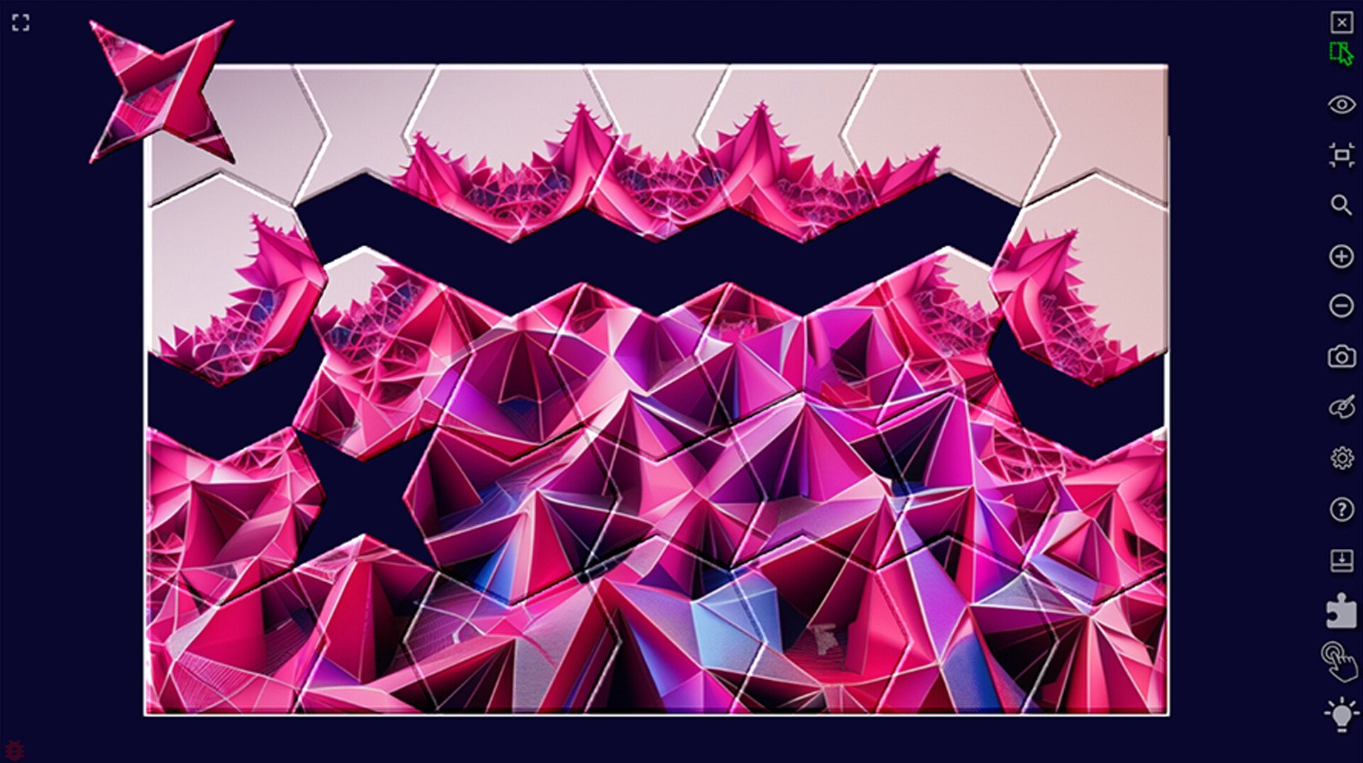 Master of Pieces Jigsaw Puzzle: Mandalas and Fractals