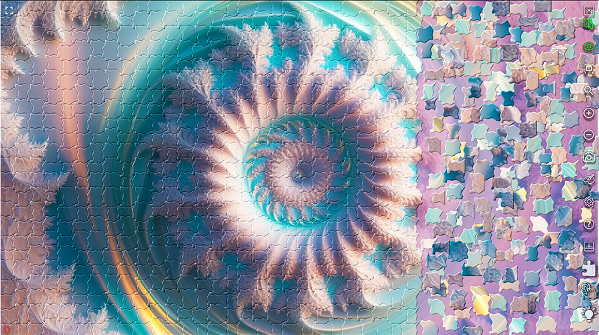 Master of Pieces Jigsaw Puzzle: Mandalas and Fractals