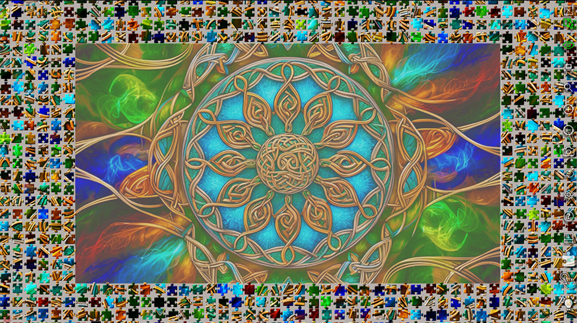 Master of Pieces Jigsaw Puzzle: Mandalas and Fractals