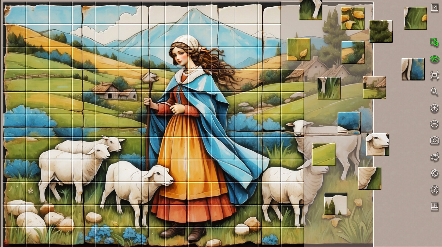 Master of Pieces Jigsaw Puzzle: Ceramic Mosaic