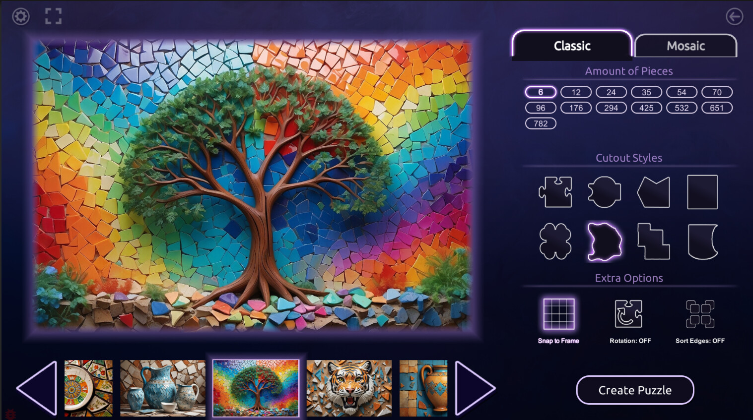 Master of Pieces Jigsaw Puzzle: Ceramic Mosaic