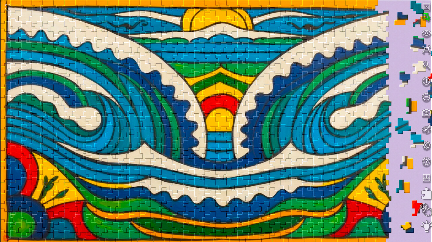 Master of Pieces Jigsaw Puzzle: Folk-Art