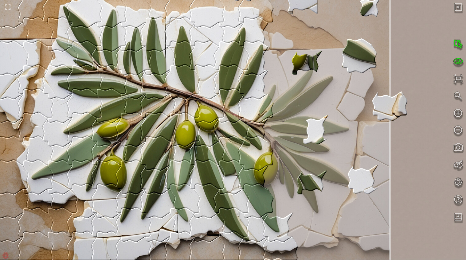 Master of Pieces Jigsaw Puzzle: Ceramic Mosaic