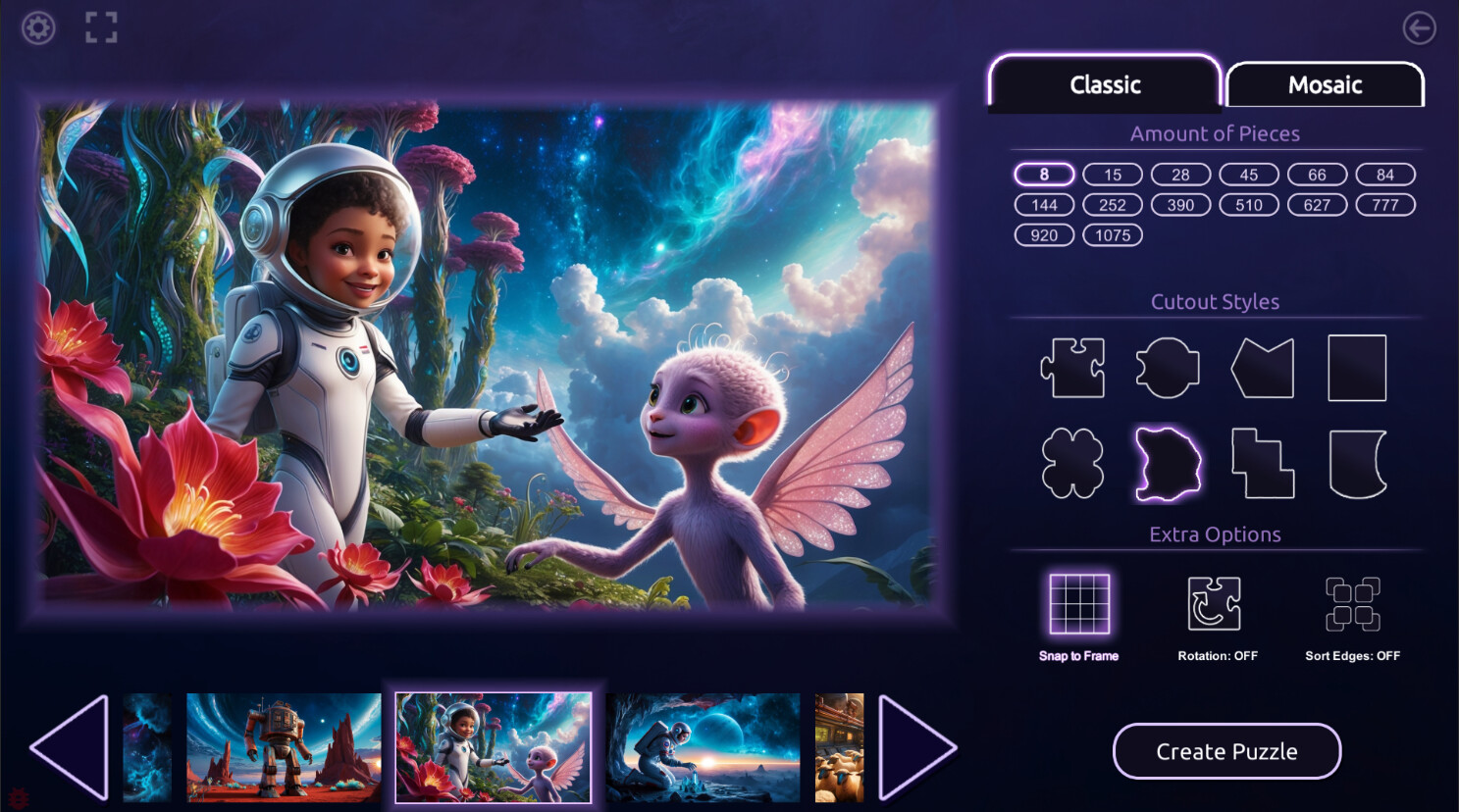 Master of Pieces Jigsaw Puzzle: Into the Future