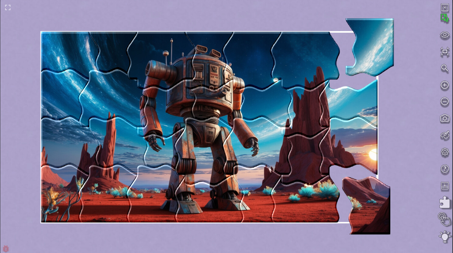 Master of Pieces Jigsaw Puzzle: Into the Future