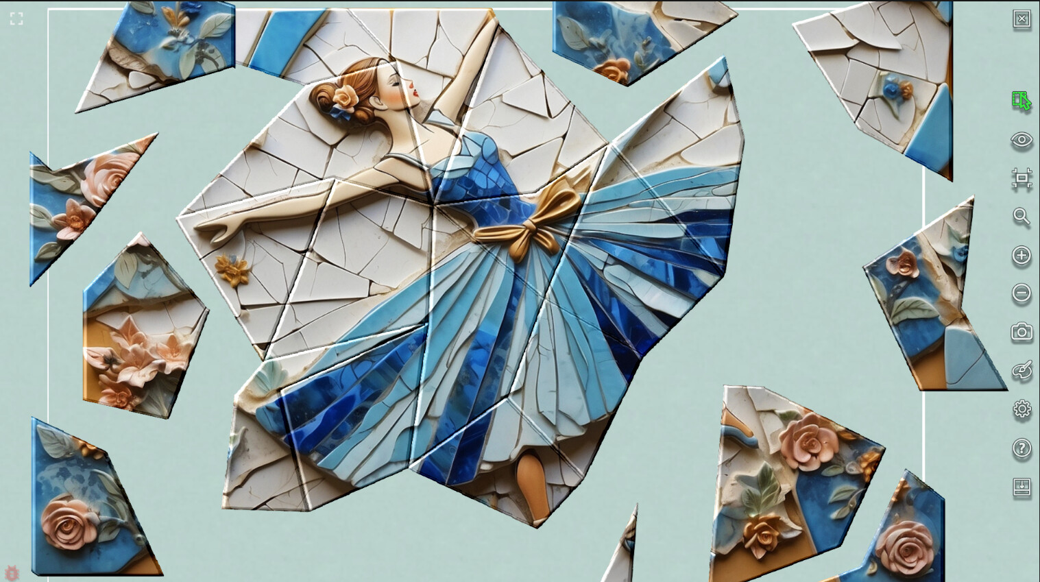 Master of Pieces Jigsaw Puzzle: Ceramic Mosaic