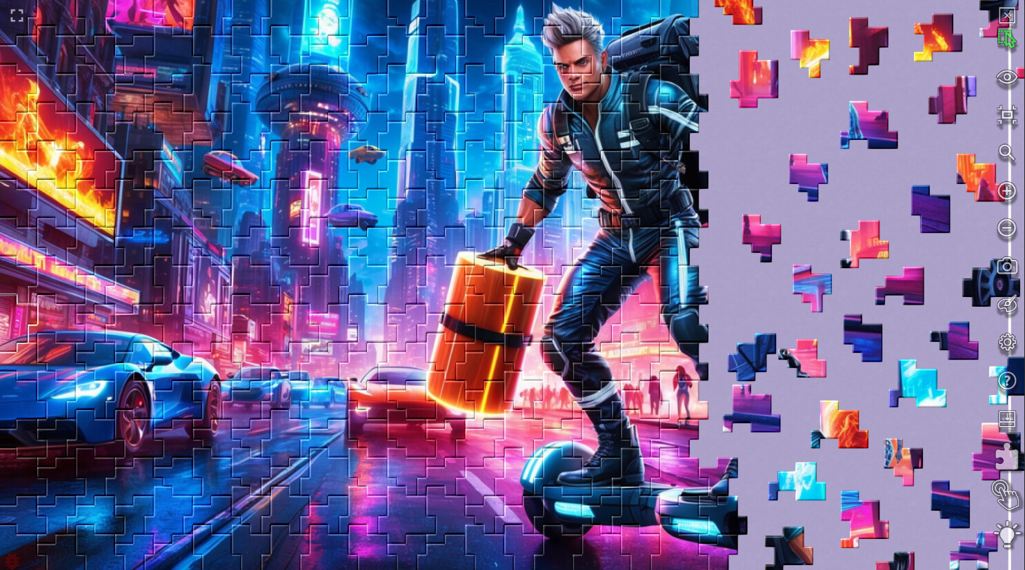 Master of Pieces Jigsaw Puzzle: Into the Future