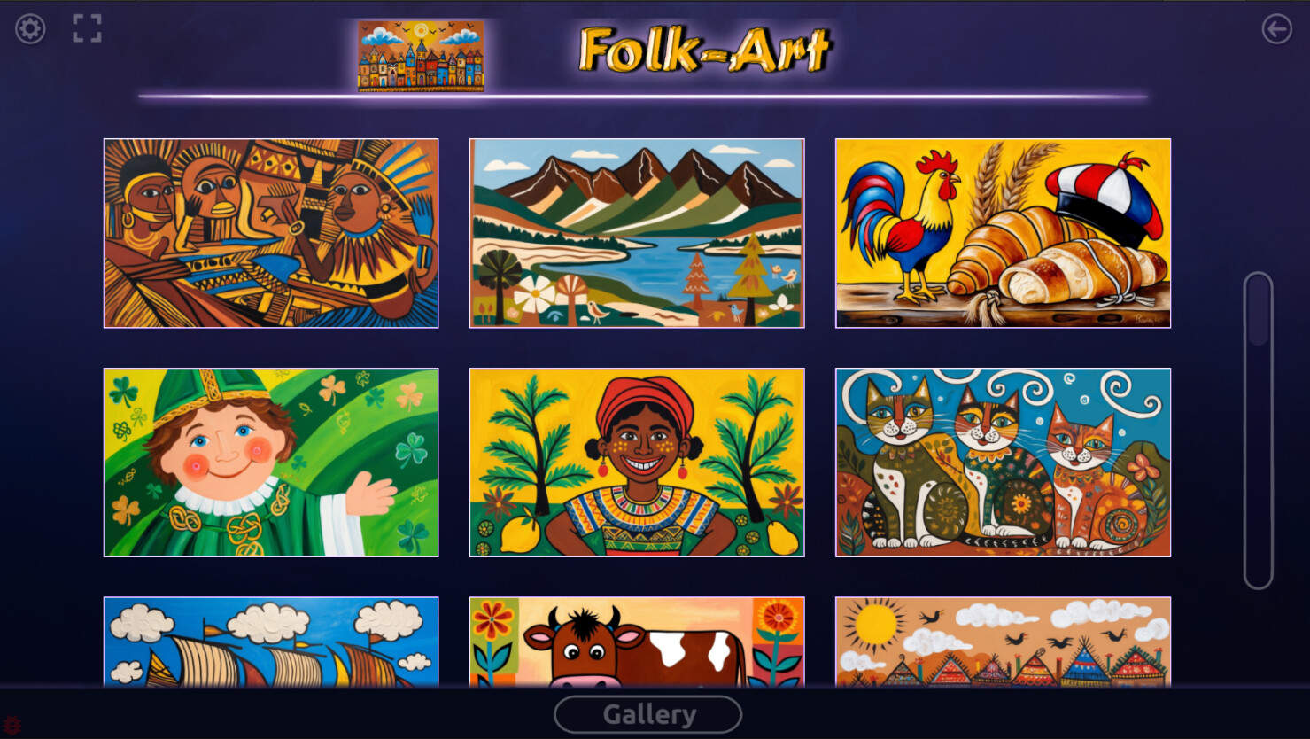 Master of Pieces Jigsaw Puzzle: Folk-Art