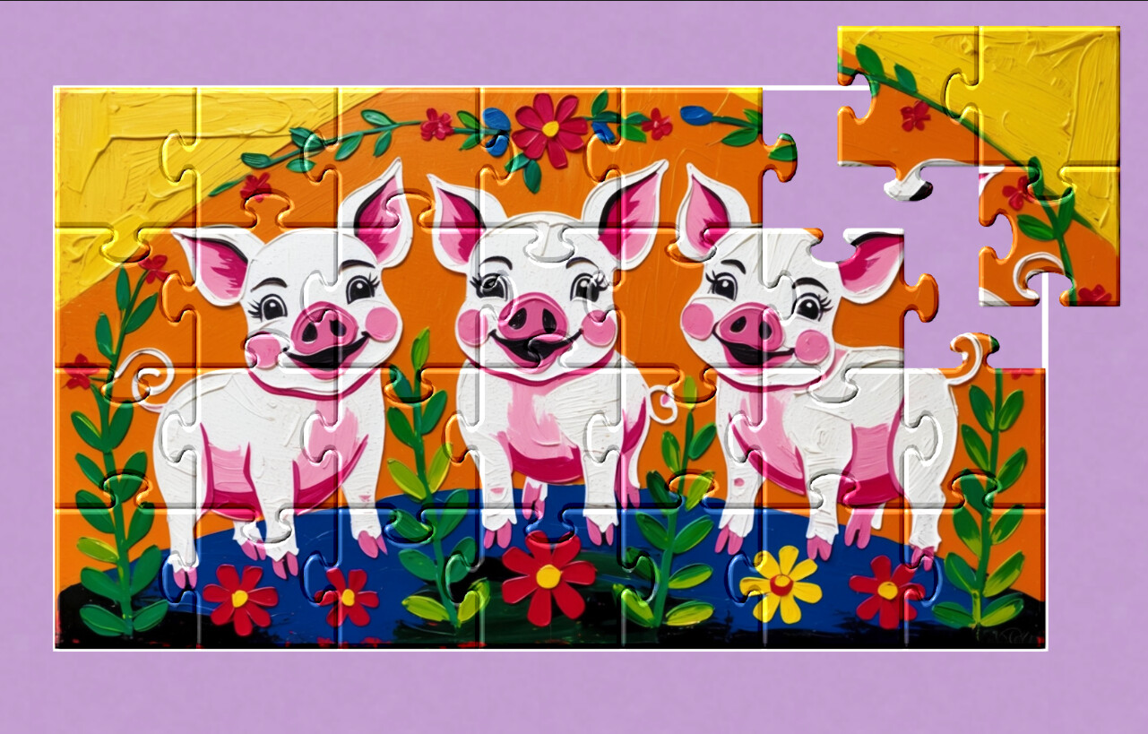 Master of Pieces Jigsaw Puzzle: Folk-Art