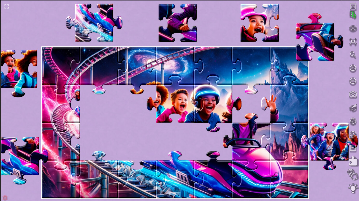 Master of Pieces Jigsaw Puzzle: Into the Future