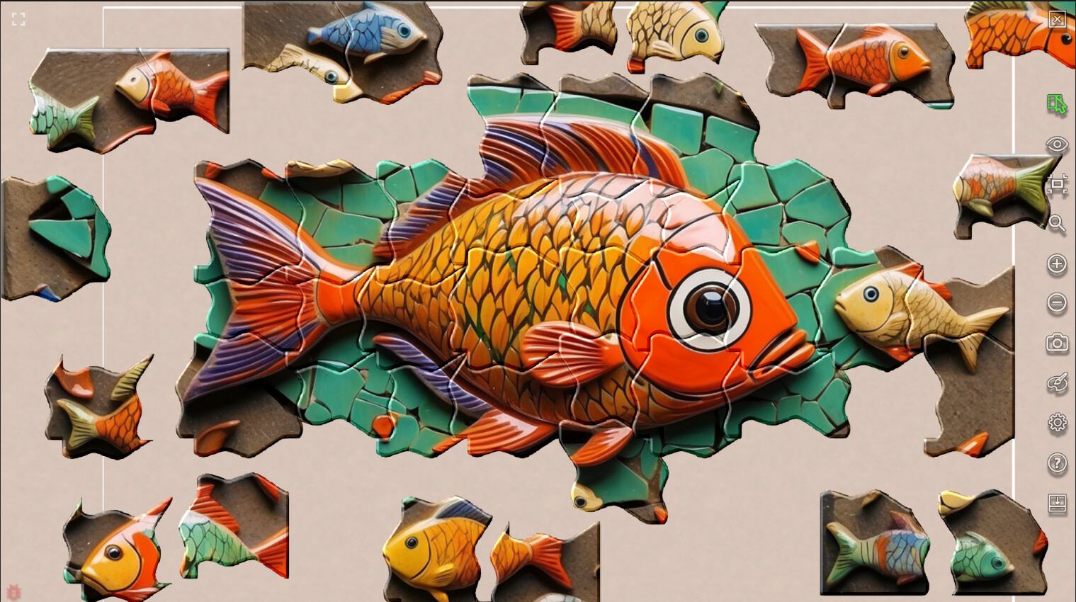 Master of Pieces Jigsaw Puzzle: Ceramic Mosaic