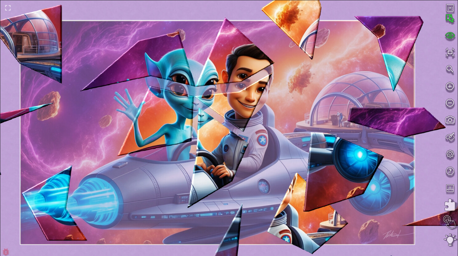 Master of Pieces Jigsaw Puzzle: Into the Future