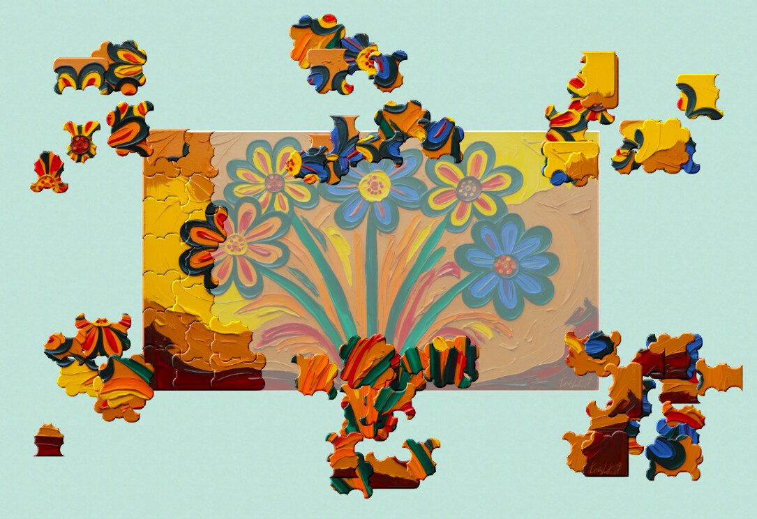 Master of Pieces Jigsaw Puzzle: Folk-Art