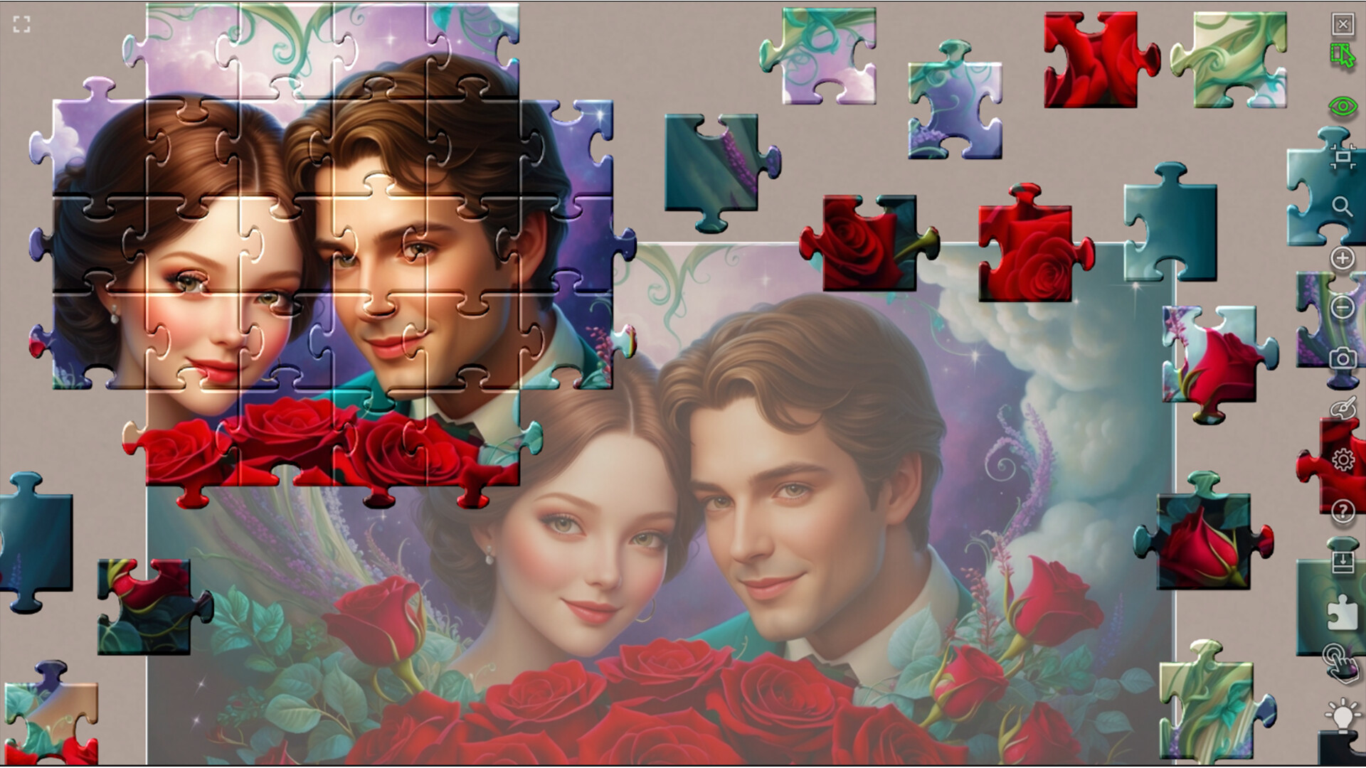 Master of Pieces Jigsaw Puzzle: Radiant Love