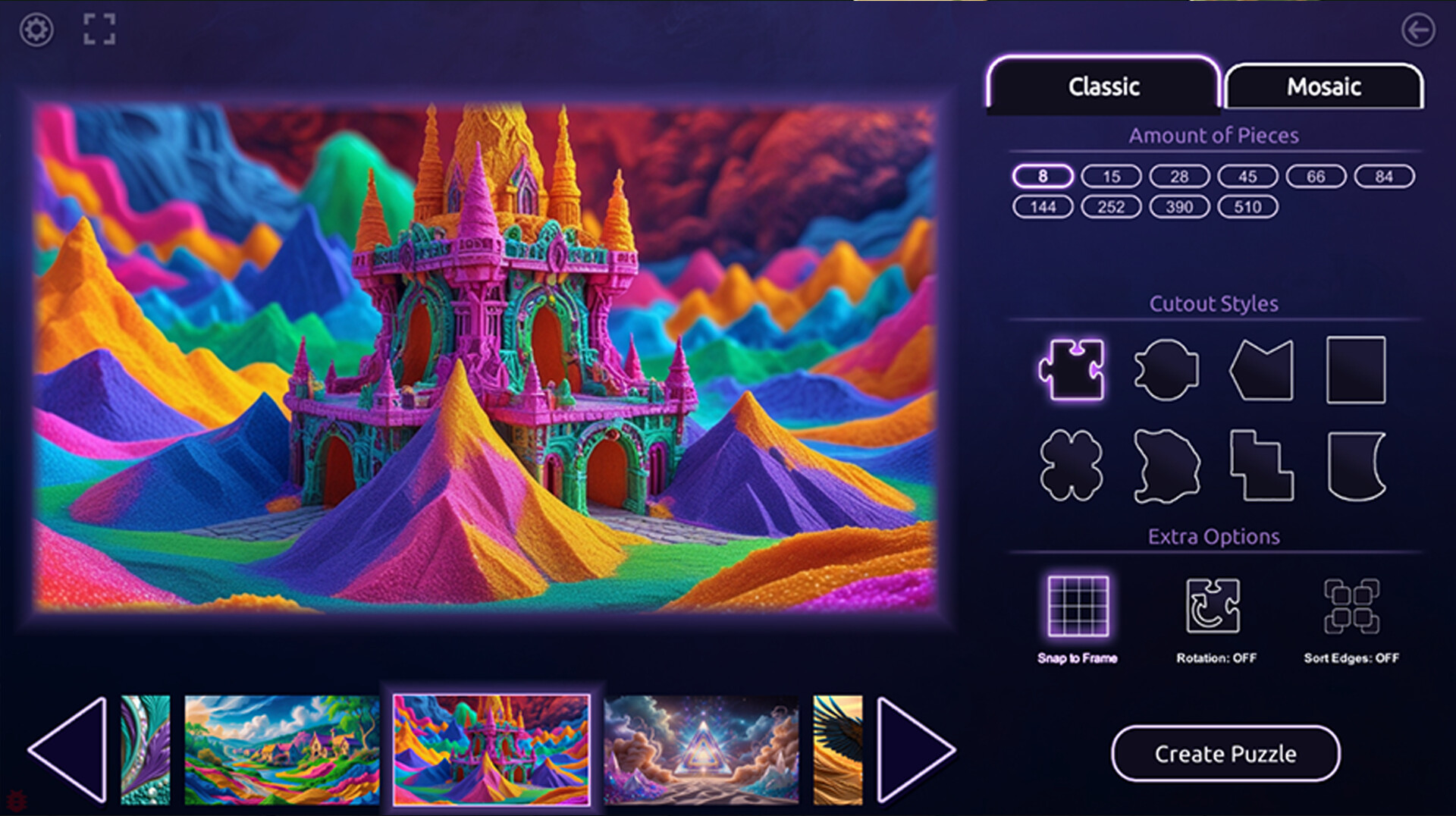 Master of Pieces Jigsaw Puzzle: Sand Art