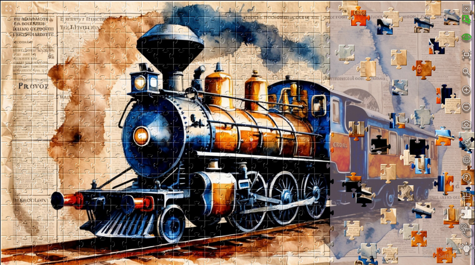 Master of Pieces Jigsaw Puzzle: Shades of Nostalgia