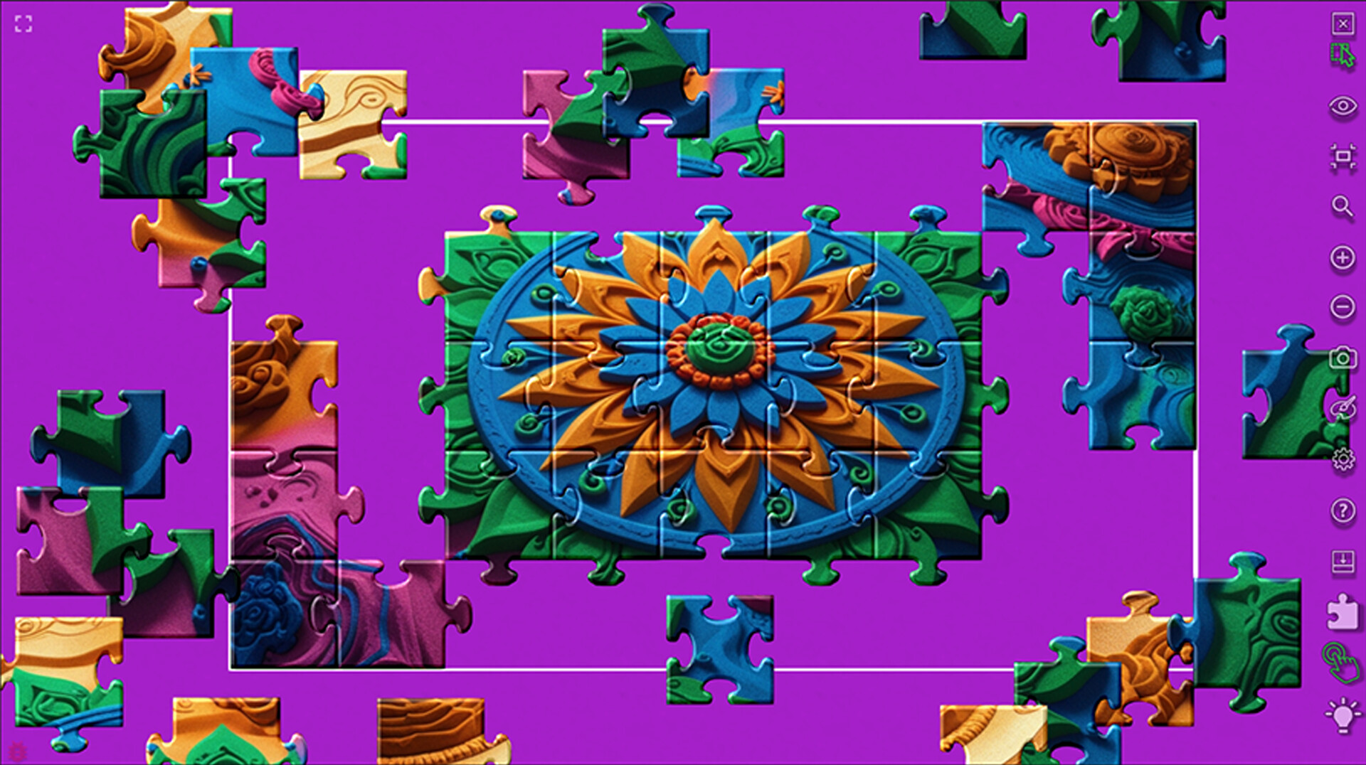 Master of Pieces Jigsaw Puzzle: Sand Art