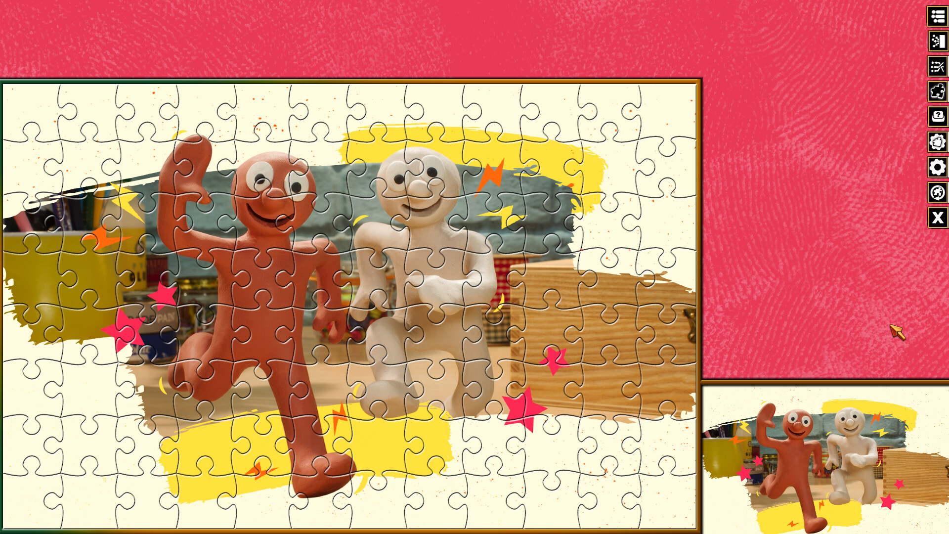 Pixel Puzzles Aardman Jigsaws: Morph