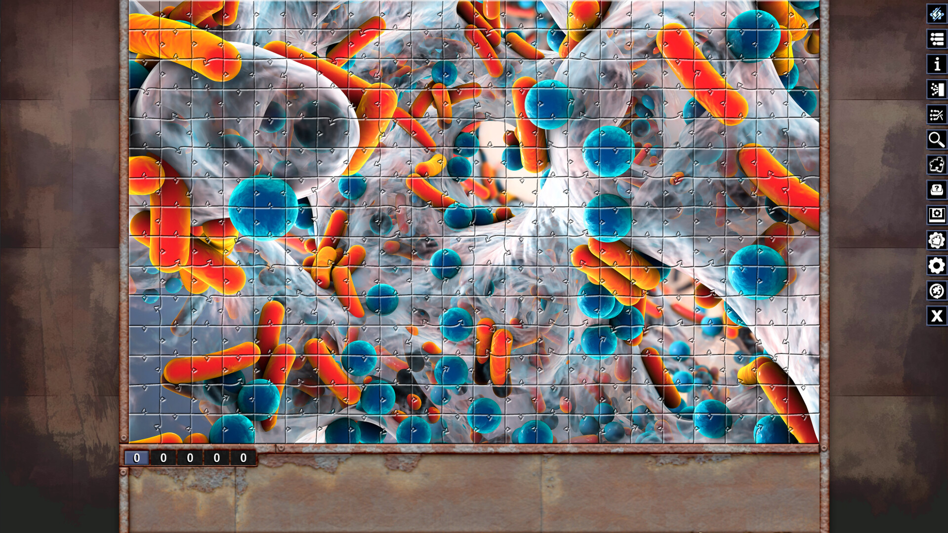 Pixel Puzzles: Illustrations &amp; Anime – Jigsaw Pack: Microorganisms