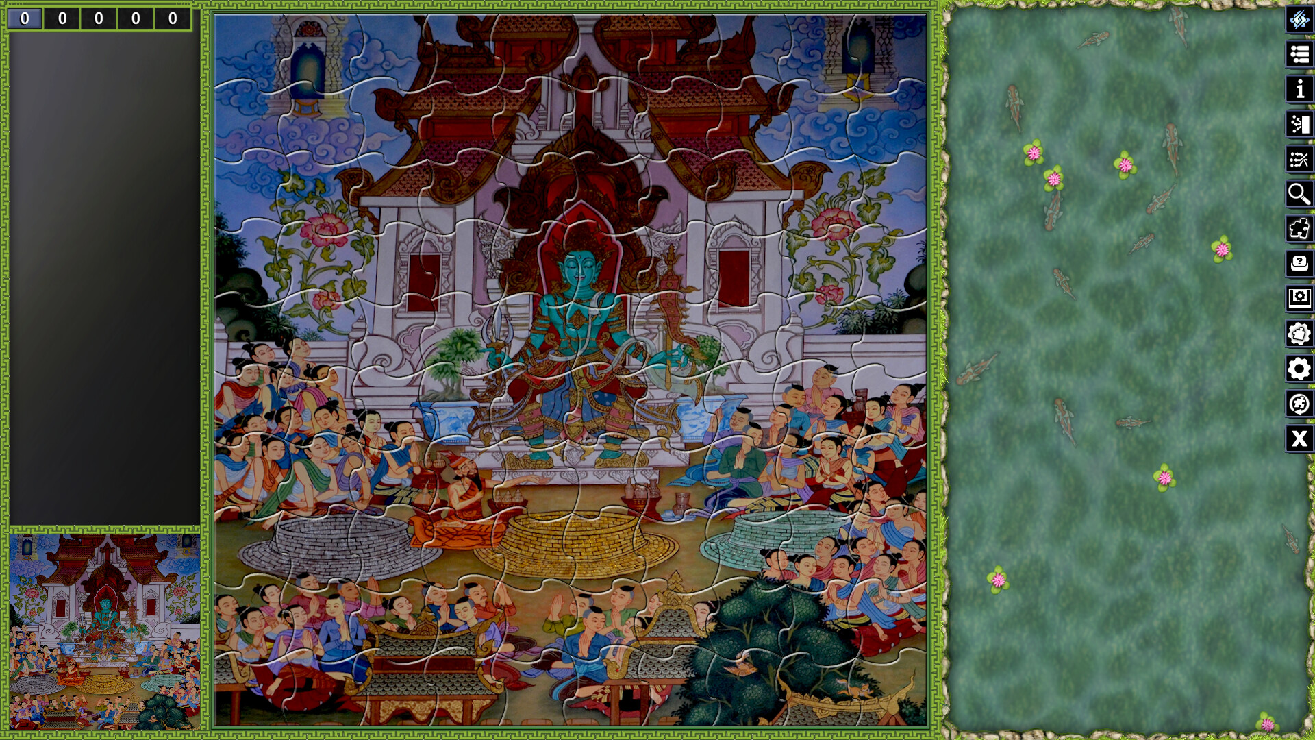 Pixel Puzzles: Illustrations &amp; Anime – Jigsaw Pack: Thai Paintings