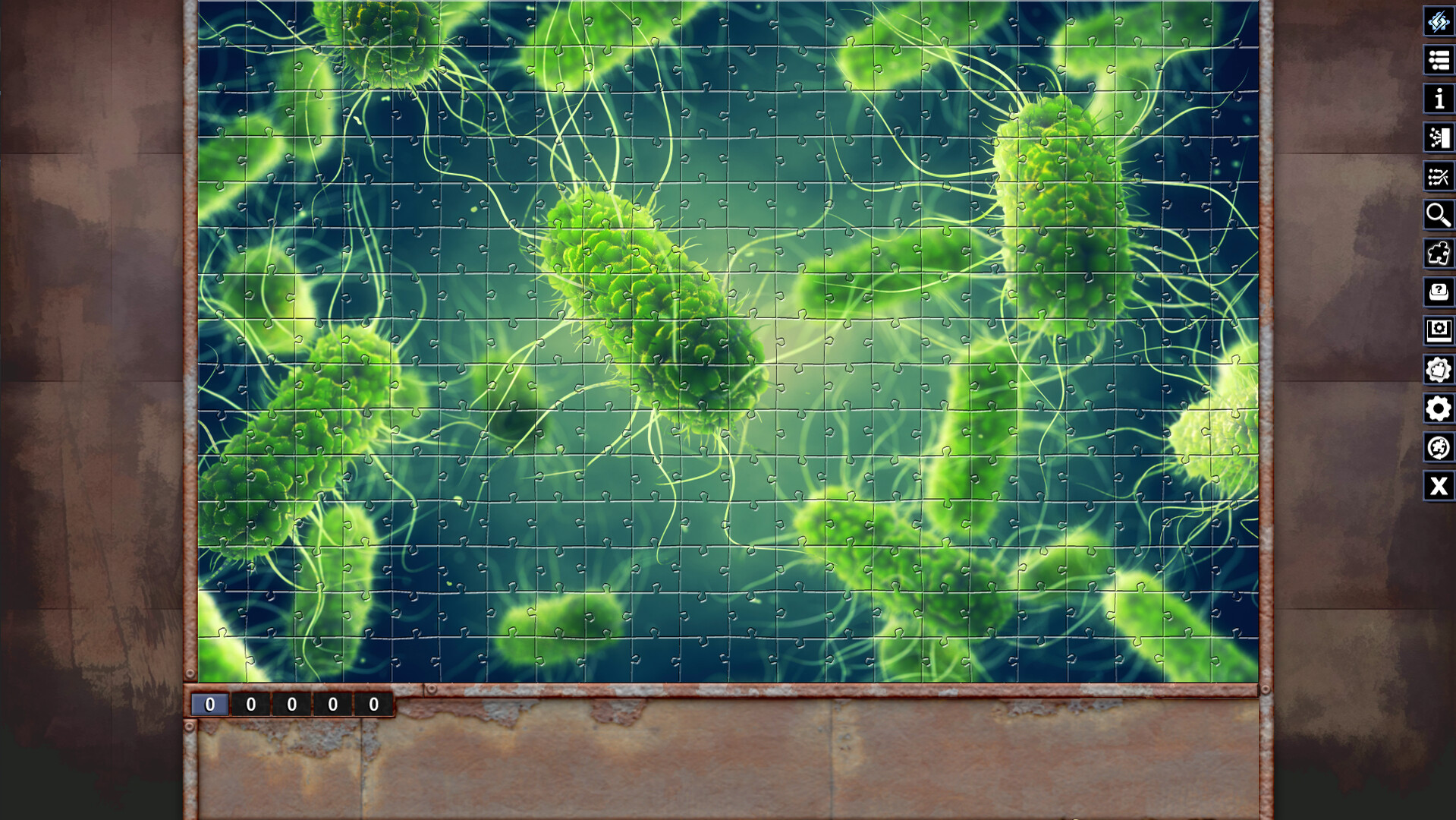 Pixel Puzzles: Illustrations &amp; Anime – Jigsaw Pack: Microorganisms