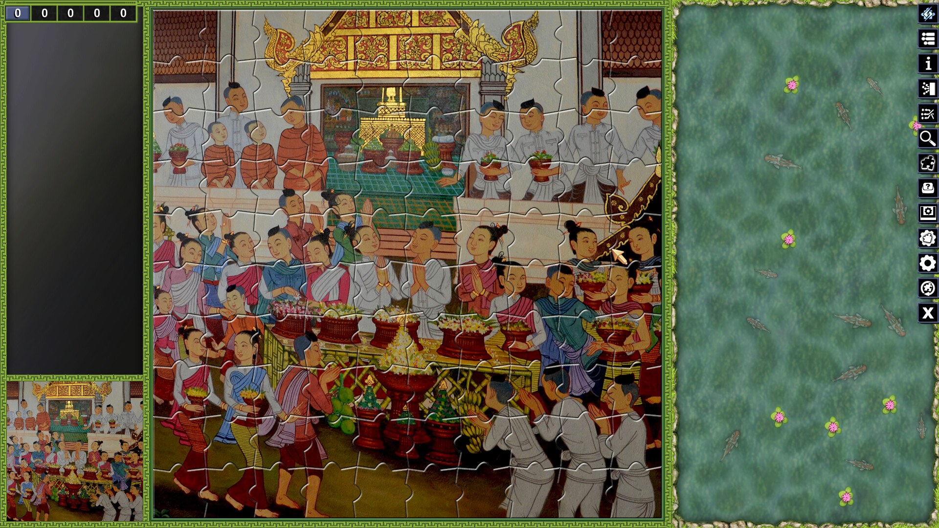 Pixel Puzzles: Illustrations &amp; Anime – Jigsaw Pack: Thai Paintings