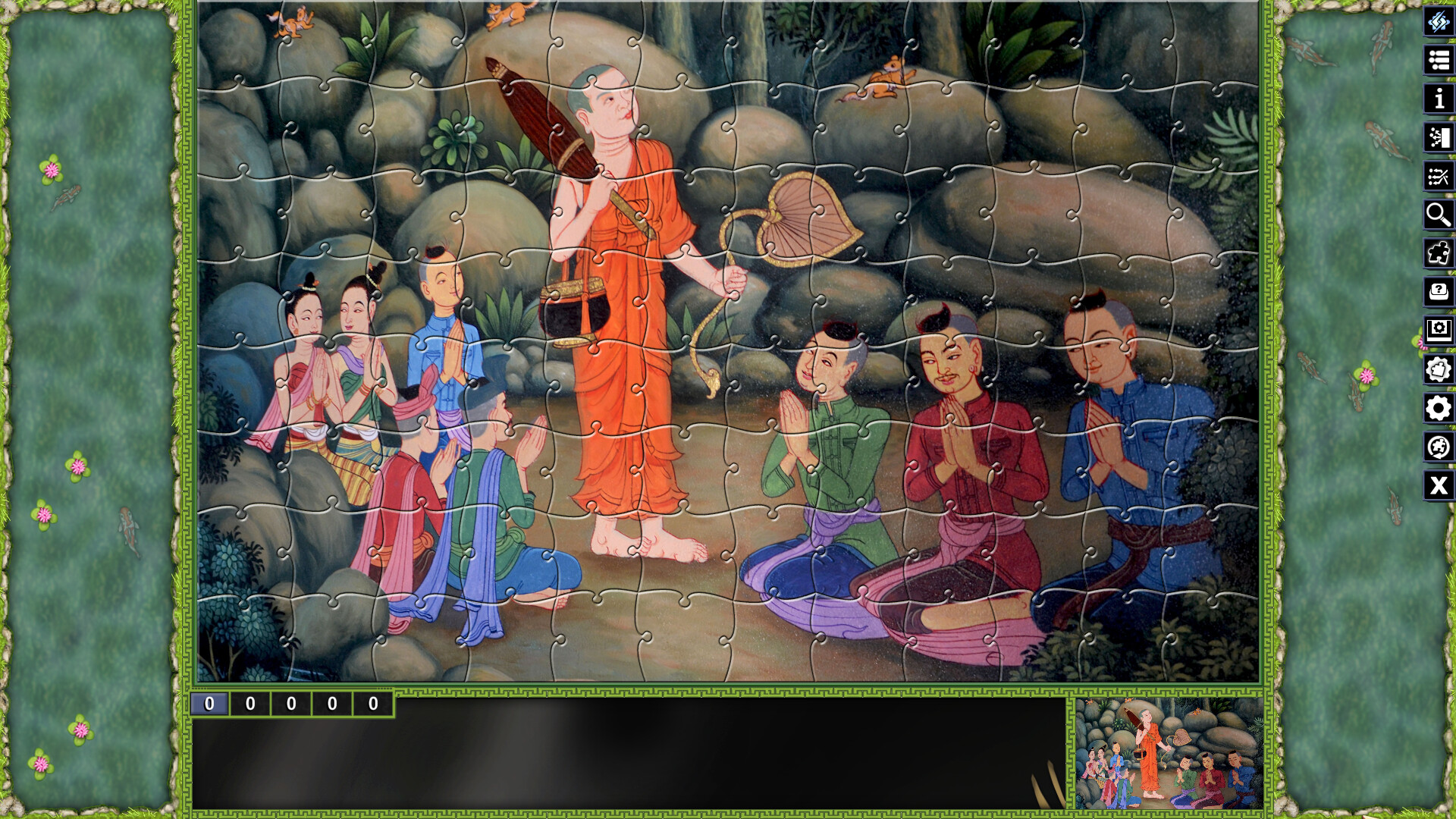 Pixel Puzzles: Illustrations &amp; Anime – Jigsaw Pack: Thai Paintings