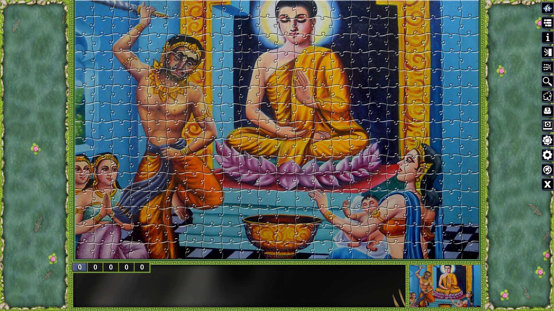 Pixel Puzzles: Illustrations &amp; Anime – Jigsaw Pack: Thai Paintings