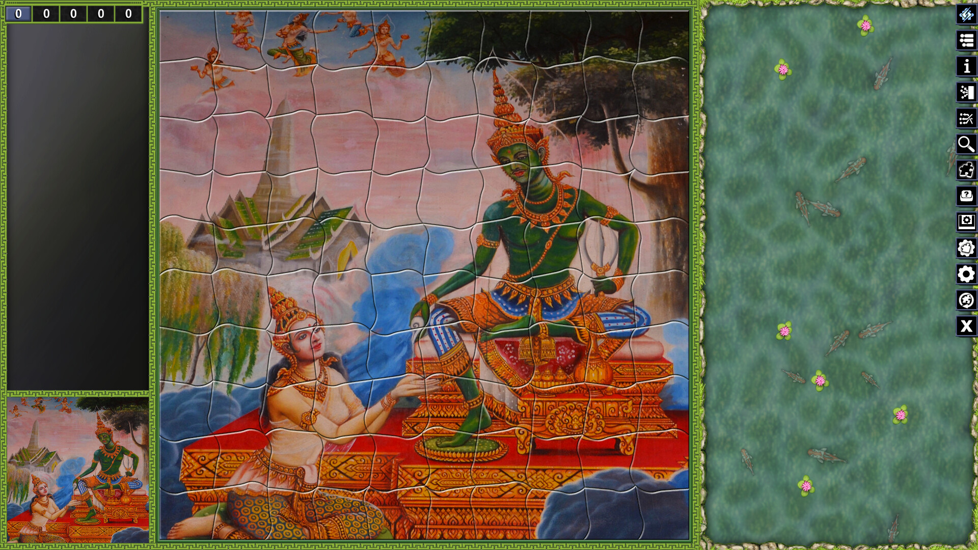 Pixel Puzzles: Illustrations &amp; Anime – Jigsaw Pack: Thai Paintings