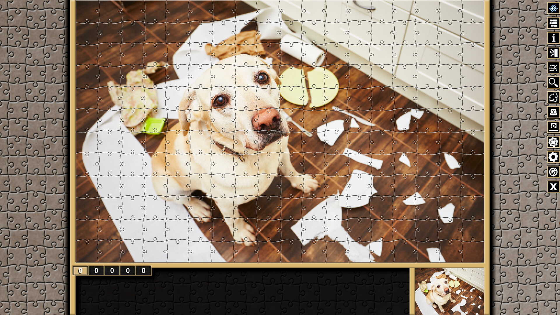 Pixel Puzzles Traditional Jigsaws: Dogs 2