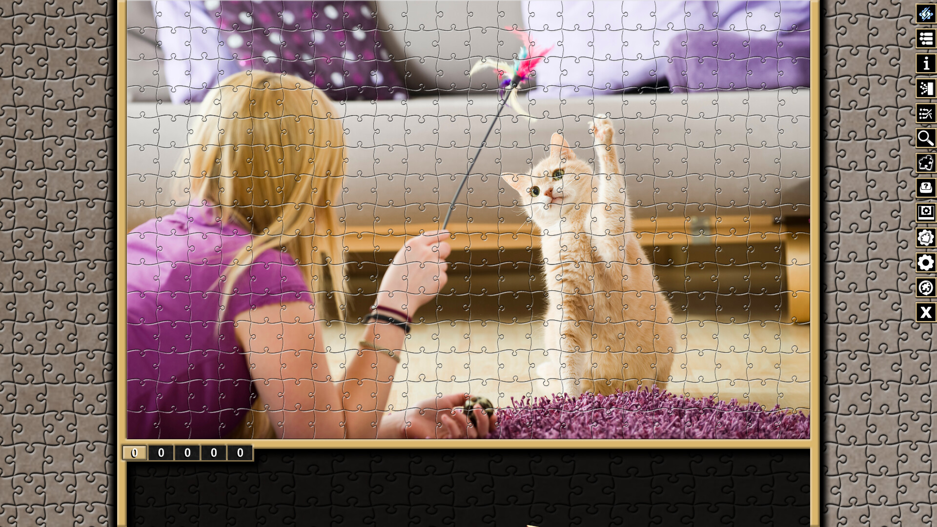 Pixel Puzzles Traditional Jigsaws: Cats 2
