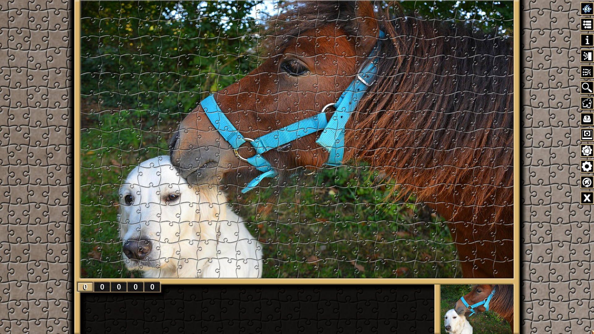 Pixel Puzzles Traditional Jigsaws: Dogs 2