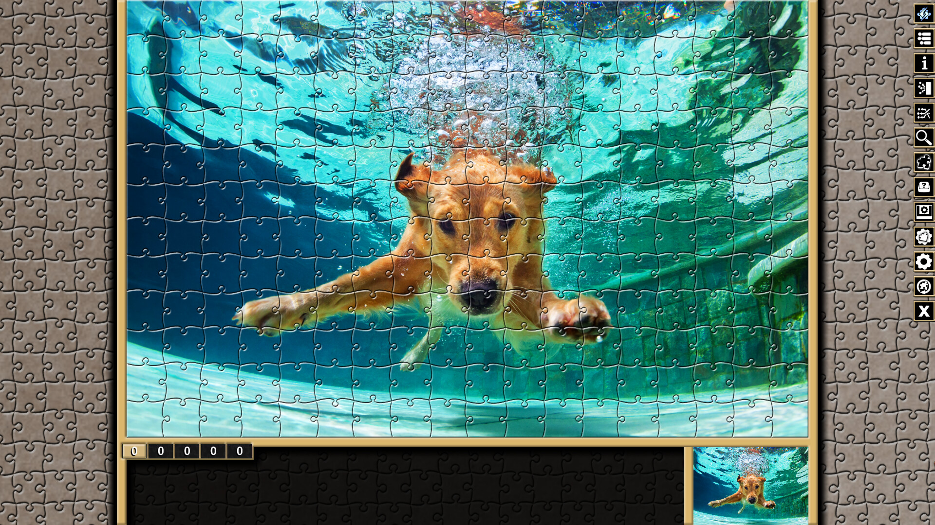 Pixel Puzzles Traditional Jigsaws: Dogs 2