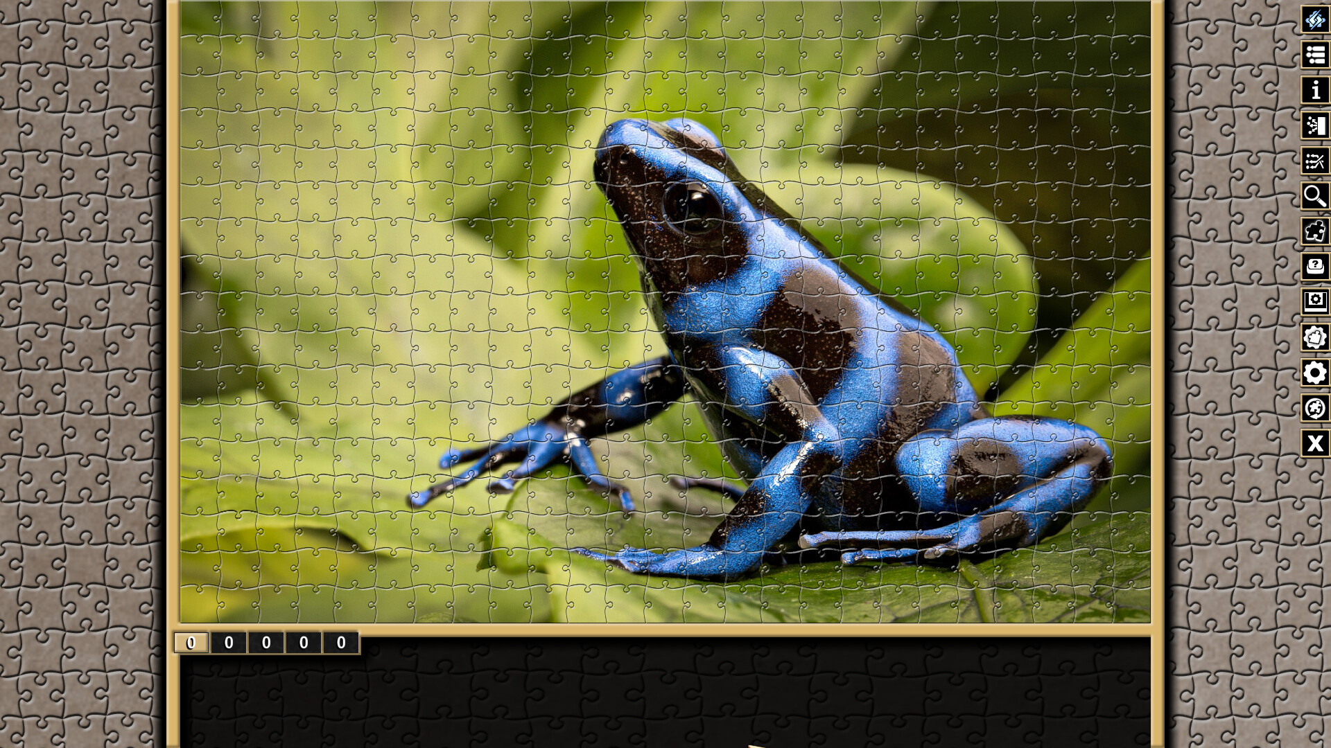 Pixel Puzzles Traditional Jigsaws: Frogs