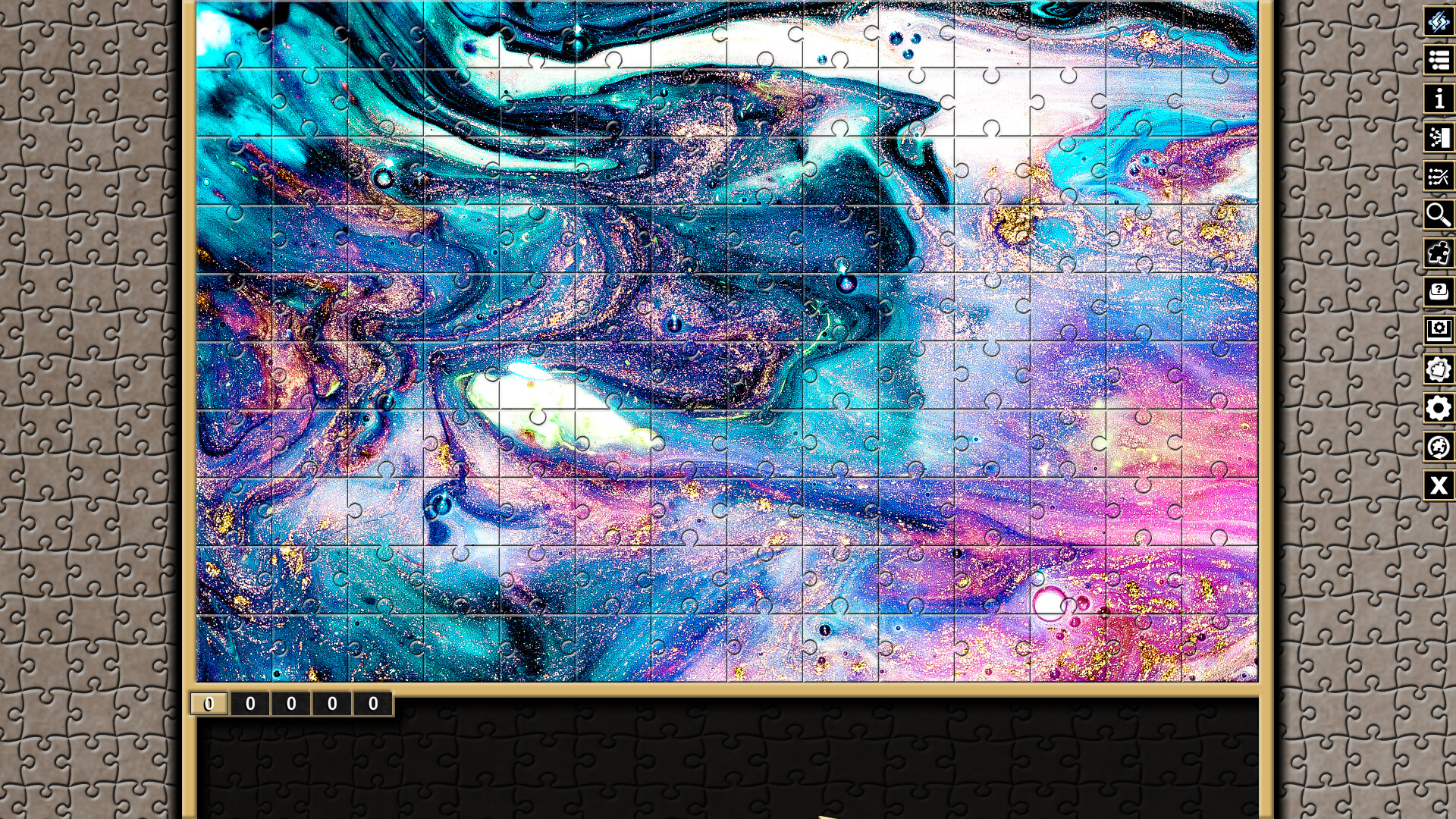 Pixel Puzzles Traditional Jigsaws: Geodes