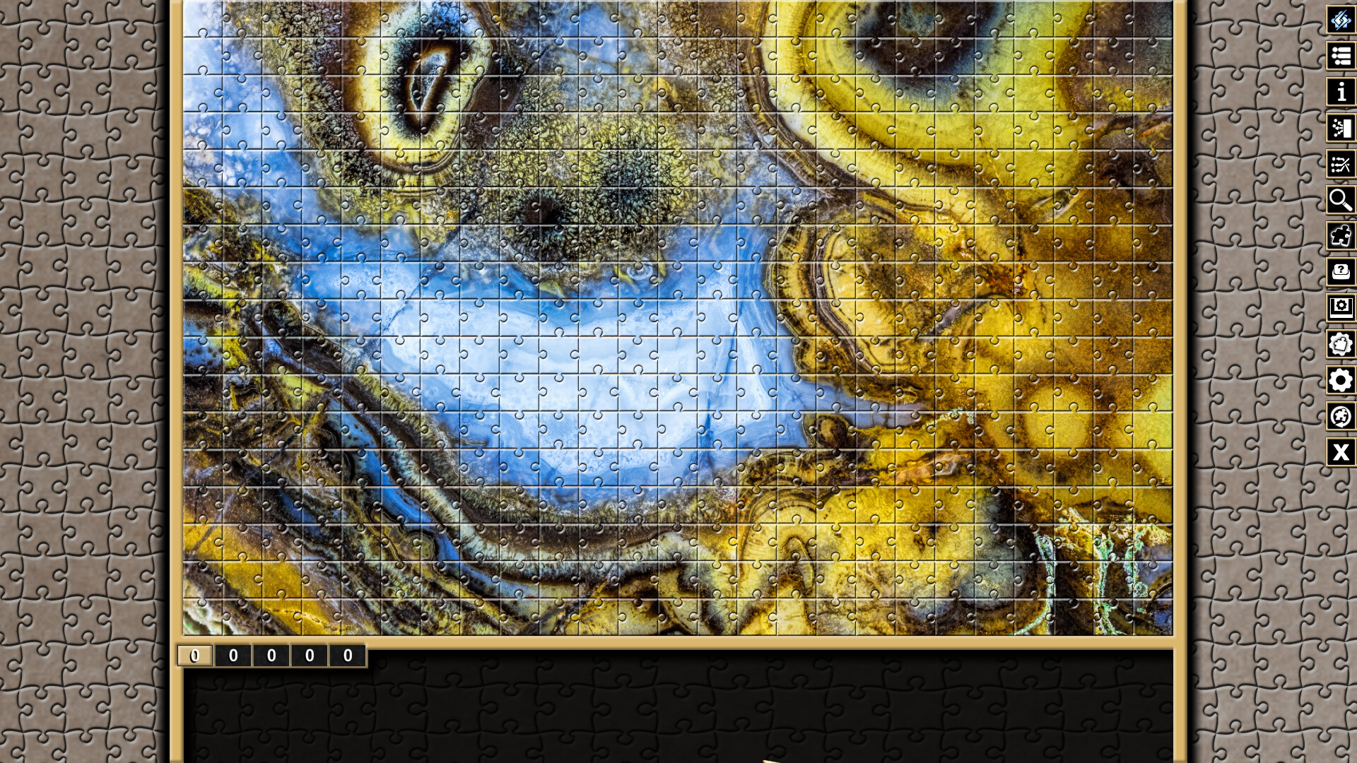 Pixel Puzzles Traditional Jigsaws: Geodes