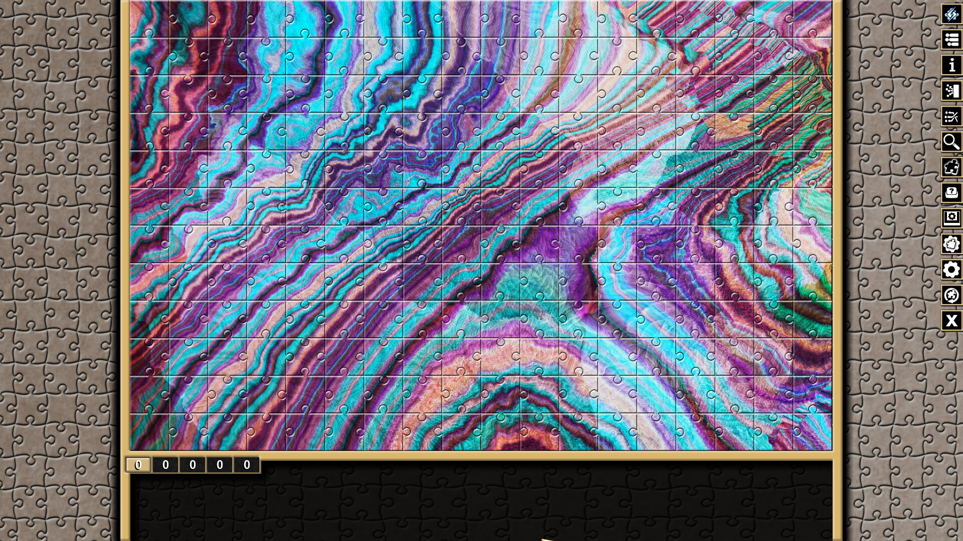 Pixel Puzzles Traditional Jigsaws: Geodes